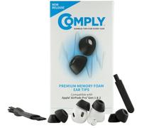 COMPLY Foam Ear Tips for Apple AirPods Pro Generation 1 & 2, Ultimate Comfort| Unshakeable Fit| Small, 3 Pairs