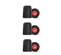 Comply PSeries Memory Foam Replacement Ear Tips, Black, Medium 3 Pairs