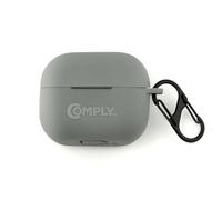 Comply Silicone Protective Case for Samsung Galaxy Buds3 Pro | Soft-Touch Matte Finish | Drop & Scratch Resistant Cover with Secure Carabiner | Wireless Charging Compatible