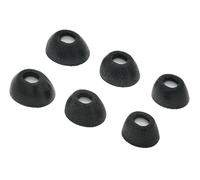 Comply TrueGrip MAX | Premium Memory Foam Replacement Earplugs for Apple AirPods Pro (3 Generation) | SmartSkin Technology | Excellent Noise Isolation | Black, Assorted S/M/L, 3 Pairs