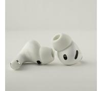 Comply TrueGrip Premium Memory Foam Replacement Earplugs for Apple AirPods Pro (3 Generation) Excellent Noise Isolation White Size S 3 Pairs