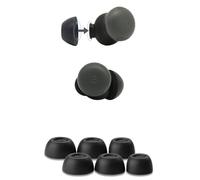 Comply TW-700-B | Memory Foam Replacement Earbud Tips for Google Pixel Buds Pro 2, Soundcore Liberty 4 NC & More | Ultimate Comfort, Secure Fit, Superior Noise Isolation | Black, Small (3 Pairs)