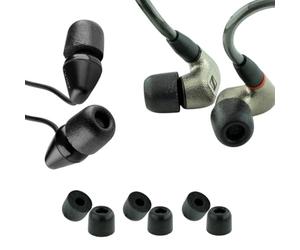 COMPLY Tx-200 Isolation Plus Black Earbud Tips - Medium x3