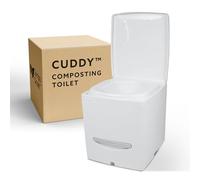 Compo Closet Cuddy Portable Composting Toilet for Camping ❘ The Essential Eco-Friendly Waterless Composting Toilet for Small Spaces from CompoCloset, Handle On Bottom, Self-Contained & Easy to Clean