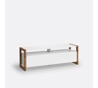 Compo TV Unit with Push-To-Open Door White