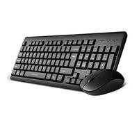 Compoint CP-KM007-W-V2 Wireless Keyboard & Mouse Deskset Black