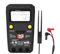 Component Tester, ESR02 Pro Digital Transistor Tester for SMD Components, Inductance Capacitance Meter, Multifunction Electronic Testing Tool for Engineers and Hobbyists(ESR02PRO- Black clip)