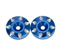 Components For TAMIYA For HSP 1/10 1/8 2pcs Metal Wing Mounting Tail Washer M3 Screw Gasket For RC Car Off Road For Buggy Course(Blue)