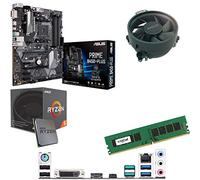 Components4All AMD Ryzen 5 2600 3.4GHz (Turbo 3.9GHz) Six Core Twelve Thread CPU, ASUS PRIME B450-Plus Motherboard & 4GB 2400MHz Crucial DDR4 RAM Pre-Built Bundle