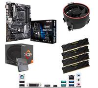 Components4All AMD Ryzen 7 2700 3.2GHz (Turbo 4.1GHz) Eight Core Sixteen Thread CPU, ASUS PRIME B450-Plus Motherboard & 16GB 3200MHz Corsair DDR4 RAM Pre-Built Bundle
