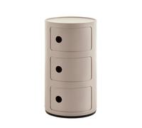 Componibili BIO 5970 3-piece element CREAM Kartell SINGLE PIECES