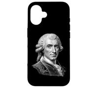 Composer Haydn Classical Music Symphony Opera Portrait Haydn Case for iPhone 16