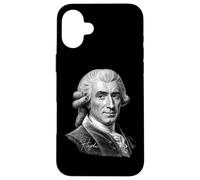 Composer Haydn Classical Music Symphony Opera Portrait Haydn Case for iPhone 16 Plus