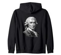 Composer Haydn Classical Music Symphony Opera Portrait Haydn Zip Hoodie