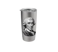 Composer Haydn Classical Music Symphony Opera Portrait Stainless Steel Insulated Tumbler
