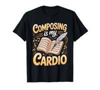 Composing is My Cardio Composer Music Composition Value Graphic T-Shirt