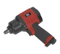 Composite Air Impact Wrench - 1/2 Inch Sq Drive - Lightweight Twin Hammer Design