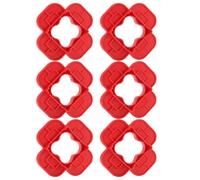 Composite Deck Spacers - Timber Shelf Gap Regulator, Outdoor The Spacer | 6-Piece Precision Patio Alignment Meter, Non-Skidboard Level Tools For Patio Yard Balcony Garage Workshop