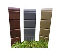 Composite Fence Panel - Fencing PVC - Sample Piece (Walnut)