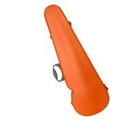 Composite PC Carbon Fiber Violin Case With High Hardness, Waterproof And Pressure-resistant Professional violin case(Orange,1/2)
