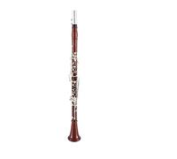 Composite Professional Bb 17 Keys Rosewood Body Silver Keys Clarine Beginner Clarinet