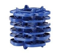 Composite Spacers Decking - Set of 6 Hardwood Wedges with 4 Thicknesses - Precise Seals Adjustment Lawn, , Garden, Cellar, Park, Shed, Farm