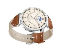 Composite Weave Strap Leather and Nylon Wristband Comfortable Strap for Watch Reinforced Stability Leather Nylon Band Clasp Design