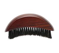 Composite Wood Handle Beard Brush Travel Portable Beard Grooming Brush Styling Tool