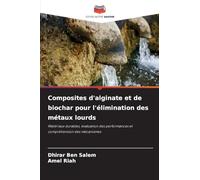 Composites d'alginate et de biochar pour l'élimination des métaux lourds: Matériaux durables, évaluation des performances et compréhension des mécanismes