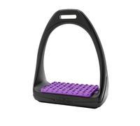 COMPOSITI REFLET Stirrups - Purple, Adult (4.75")