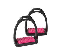 Compositi Reflex Horse Stirrups Raspberry (One Size)