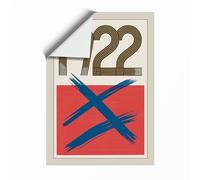 Composition 1922 Art Deco Unframed Wall Art Print A3 (42×29.7cm), Wall Decor for Living Room, Bedroom, Office & Home, Art Gift