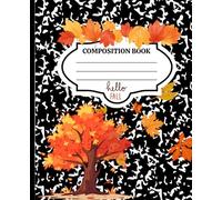 Composition Book: Classic Black Marble Notebook 200 Page for School, Writing, and Creativity