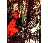 Composition Book: Little Red Riding Hood artwork on the cover, 134 wide-ruled pages, notebook, journal, diary, great gift for the fairy tale lover