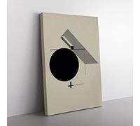 Composition by El Lissitzky Canvas Wall Art Print 30x20 Inch