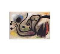 Composition By Joan Miro Painting Art Poster (9) Artworks Canvas Room Aesthetic Wall Art Prints Decor Framed-unframed 08x12inch(20x30cm)