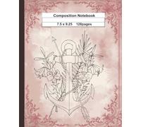 Composition Catholic Notebook for Girls: St. Philomena Catholic Saint Journal Notebook, Catholic Notebook for Women: 128 pages, 7.5 x 9.25"