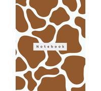 Composition Giraffe Notebook: Gifts for Giraffe Lovers: a beautiful blank lined giraffe notepad