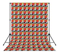 Composition In Red Yellow Blue And Blackprint Photography Photo Backdrop Cloth Versatile Studio Wedding Photoshoots Background