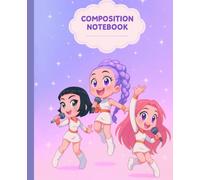 Composition Notebook: 110 College Ruled Kpop Demon's Pages | 7.25x9.25in | Back to School gift for Kids, Teen and Students