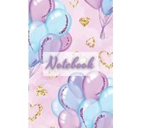 Composition notebook 6x9 cute print notebook/ notebook for boys/ notebook for girls/ notebook for college / notebook for students / notebook for work / notebook for notes