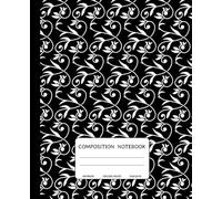 Composition Notebook: A Beautiful Vintage flowers: Colorful Aesthetic | 150 College-Ruled Pages | 7.5 x 9.25 Inches | Vibrant flowers Cover for School, College, Work, and Creativity