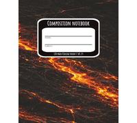 Composition Notebook: A stylish ember marble journal for students, teachers, and creative writing