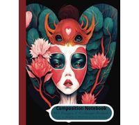 Composition Notebook: A woman, following the traditional Japanese style makeup. The addition to our Love Heart Series - Volume 34. College -Ruled, ... gifts. Suitable for College, Work, Students,