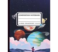 Composition notebook: “Adventures Among Galaxies: Journey Beyond the Stars, Discover Hidden Worlds, and Unveil the Secrets of the Infinite Cosmos”