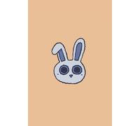 Composition Notebook: Alternative Blue Bunny | College Ruled Notebook | 6 x 9 inches | 100 pages | all ages