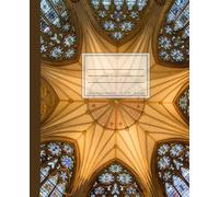 Composition Notebook: Architecture Wonders, Christian Architecture, World Wonders Collection, College Ruled Notebook, Lined Journal for School College Office 7.5 x 9.25 110 pages