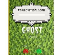 Composition Notebook, Army Camouflage College Ruled: Cute Halloween Ghost Pumpkin Aesthetic Journal For School, College, Office, Work | Wide Lined, 7.5x9.75 inches.
