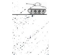 Composition Notebook: Battle-Ready Journal - Lined Notebook for Strategy & Planning | Military Journal for Tank Lovers - Lined Notebook for Notes & Sketches