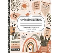 Composition notebook-boho inspired